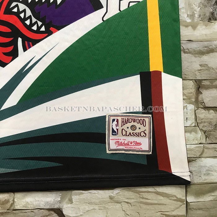 Maillot Tornto Raptors Vince Carter Rainbow Classic Noir